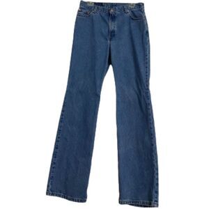 Vintage & Rare LeVi’s WOMEN’s 517 Classic BOOTCUT DENIM BLUE JEANS Size-14/Large